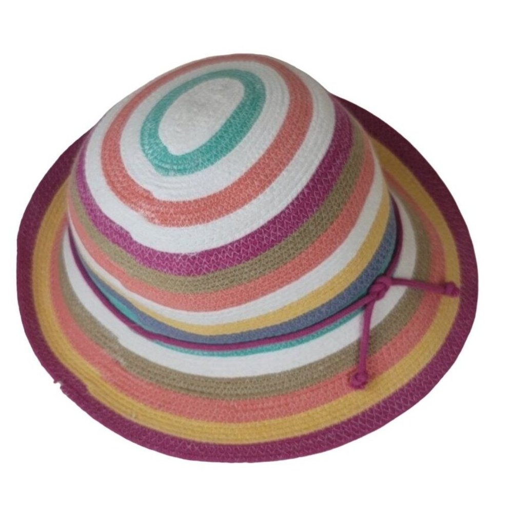 Jaclyn Smith Cotton Rainbow Hat - Picture 1 of 7